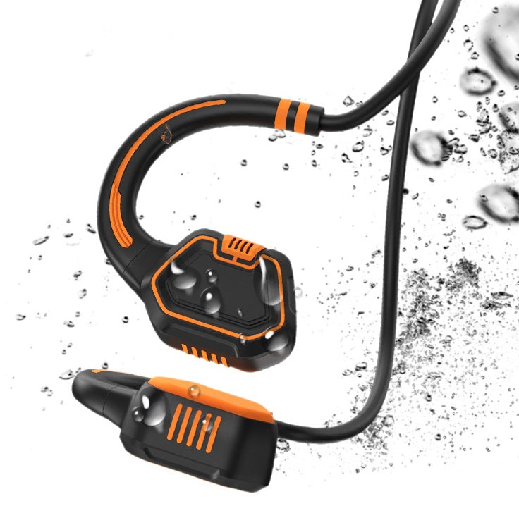 Deep Waterproof Bone Conduction Earphones With Magnetic Charging