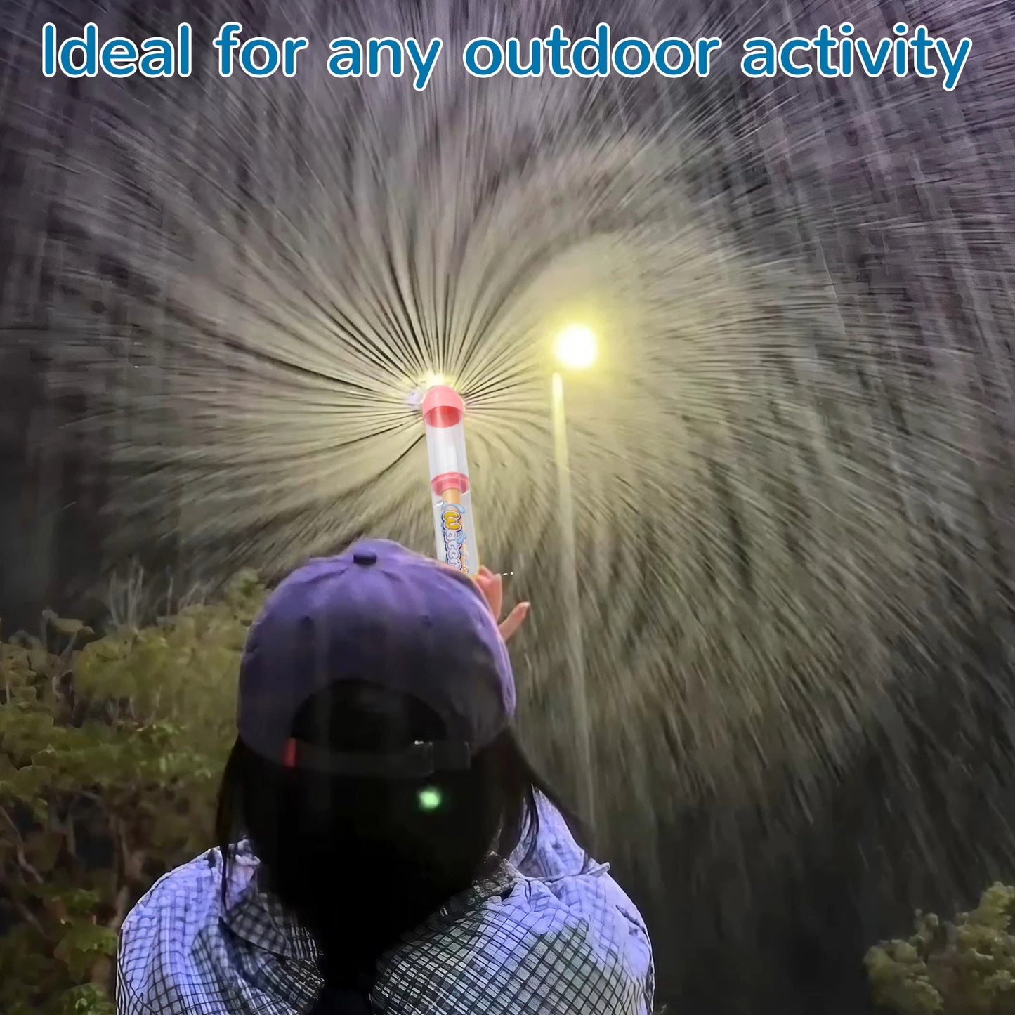 Waterblaster Watergun Fireworks Water Spray, Romantic Fireworks Style Water Spray Toy, High Pressure Pull-Out Sprinkler Spray Toys For Bathing, Pool, Party Entertainment, Pool Games