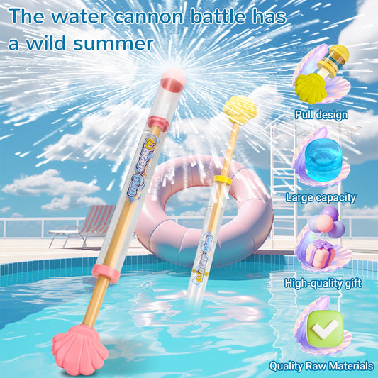 Waterblaster Watergun Fireworks Water Spray, Romantic Fireworks Style Water Spray Toy, High Pressure Pull-Out Sprinkler Spray Toys For Bathing, Pool, Party Entertainment, Pool Games