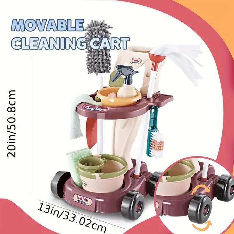 Cleaning Tool Set Includes Vacuum Cleaner, Battery Not Included