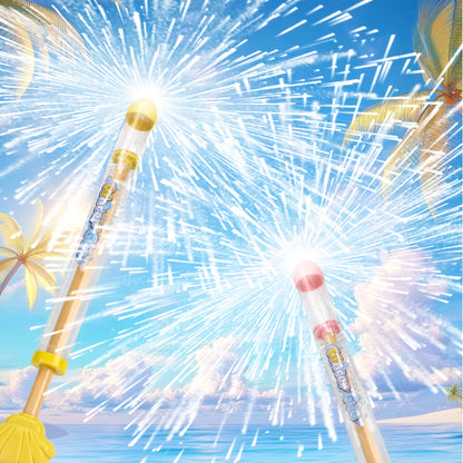 Waterblaster Watergun Fireworks Water Spray, Romantic Fireworks Style Water Spray Toy, High Pressure Pull-Out Sprinkler Spray Toys For Bathing, Pool, Party Entertainment, Pool Games