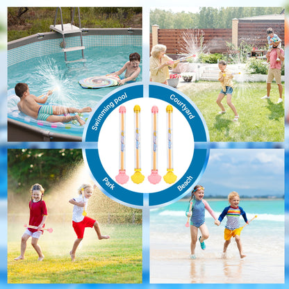 Waterblaster Watergun Fireworks Water Spray, Romantic Fireworks Style Water Spray Toy, High Pressure Pull-Out Sprinkler Spray Toys For Bathing, Pool, Party Entertainment, Pool Games